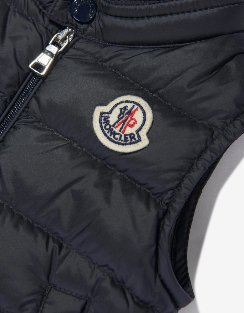 Baby Boys Down Padded New Amaury Gilet in Navy