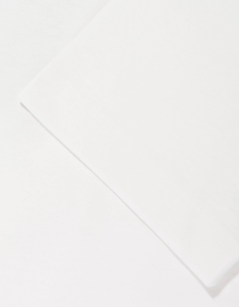 Boys FF Pocket Polo Shirt in White