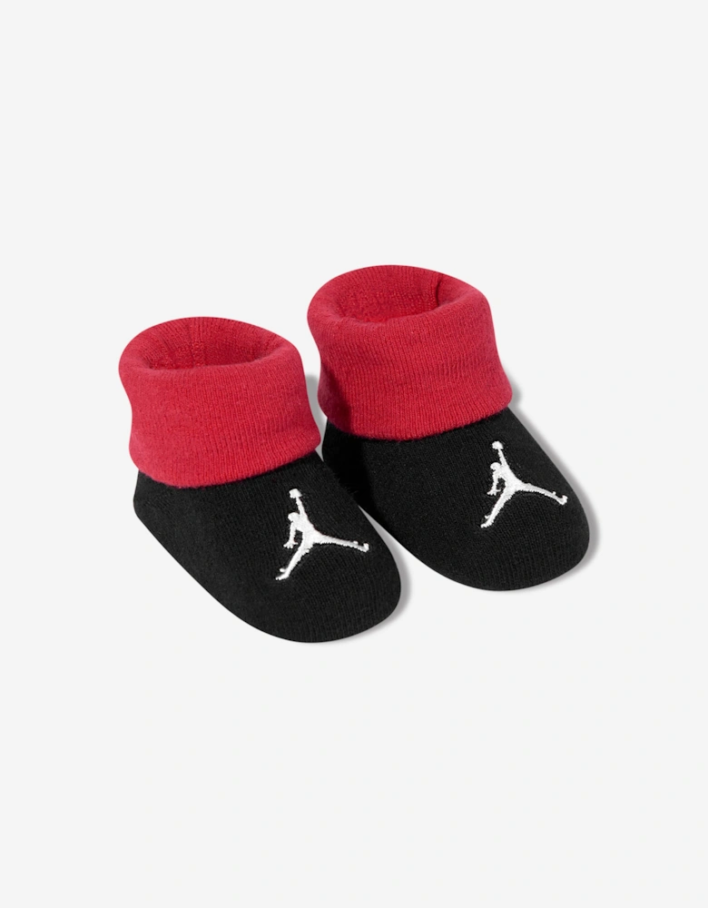Jordan Baby 5 Piece Bodysuit Set in Red