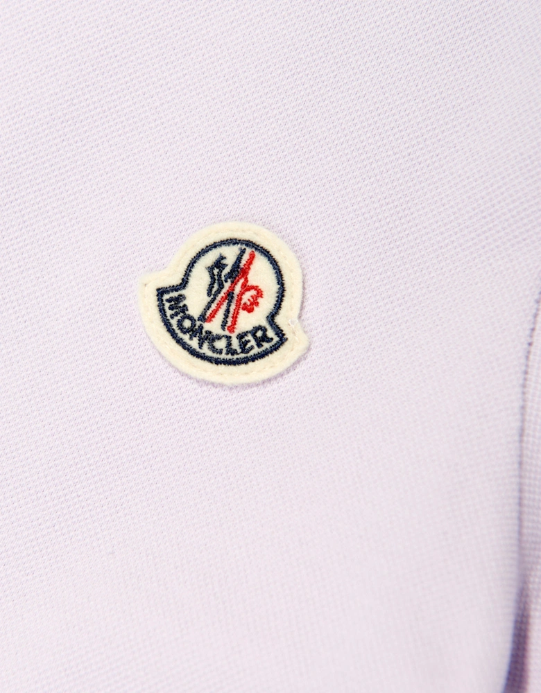 Enfant Girls Logo Polo Dress in Purple
