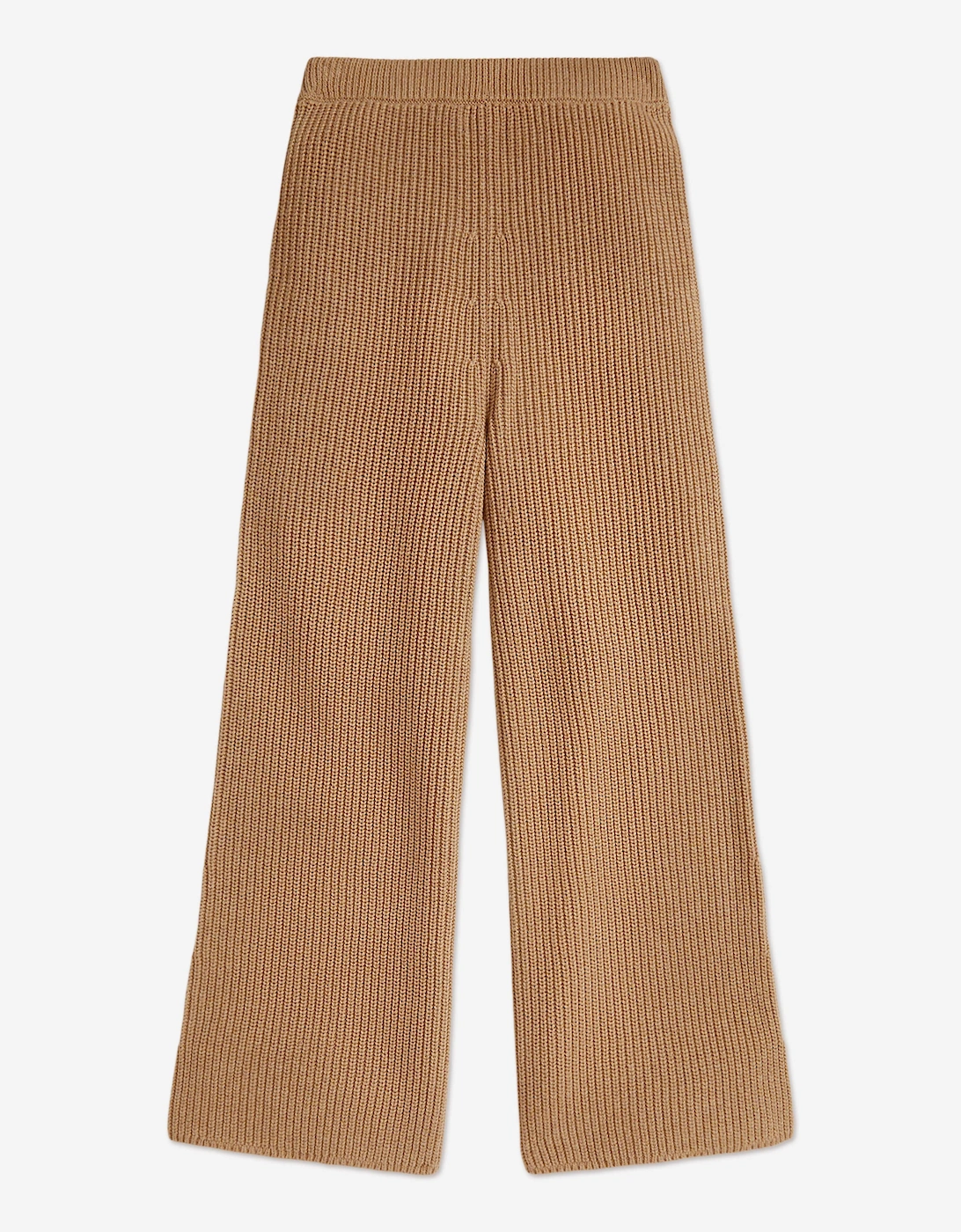 Girls Knitted Trousers in Brown
