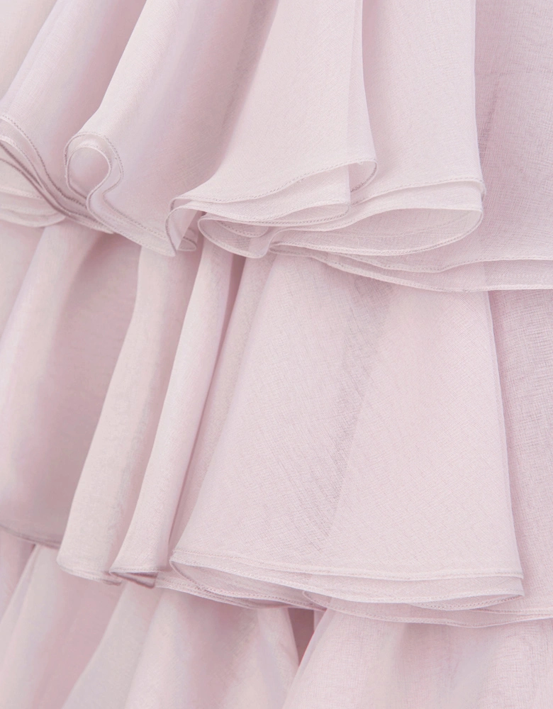 Girls Lumi Dress in Misty Lavender