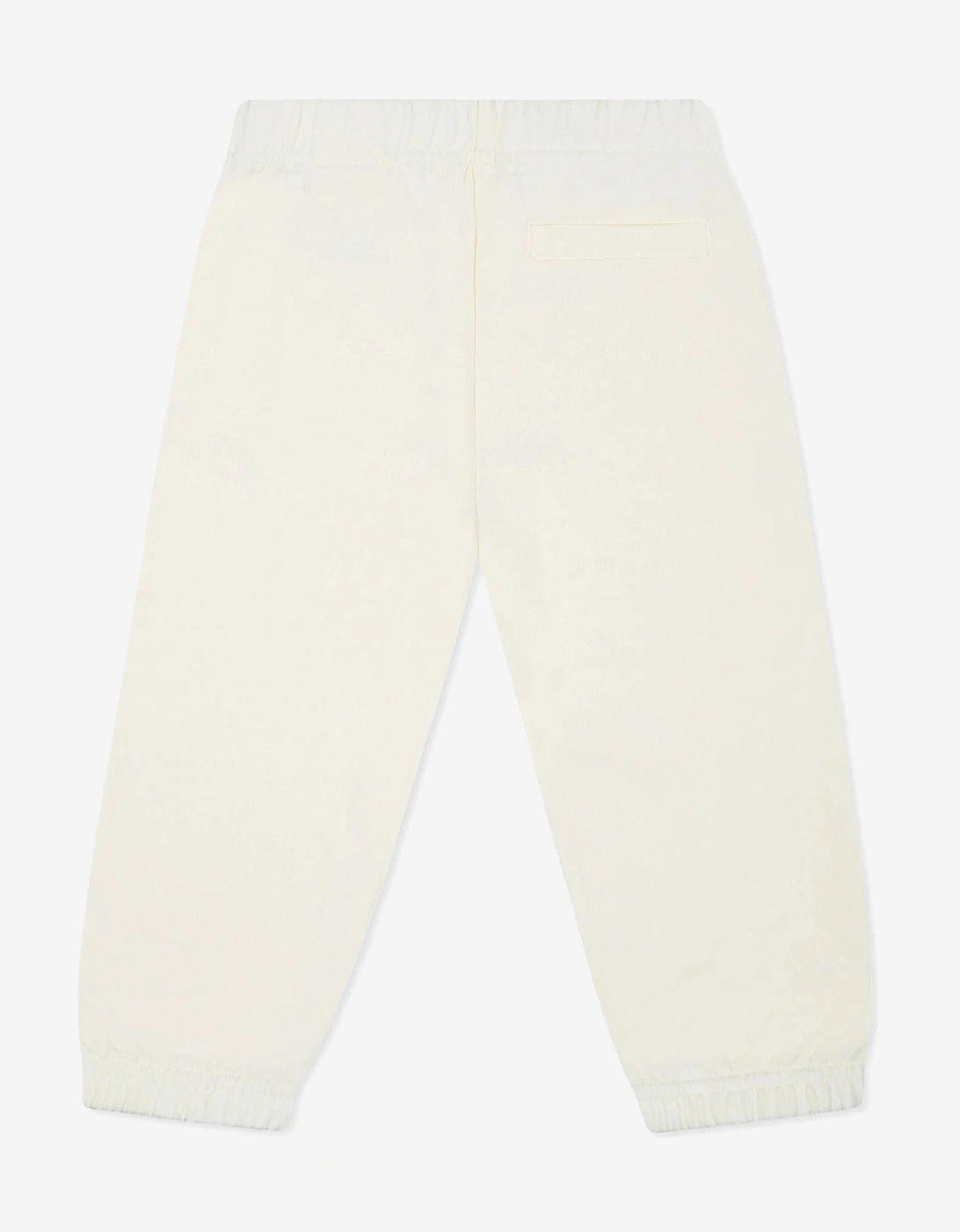 Baby Girls Logo Joggers in Ivory