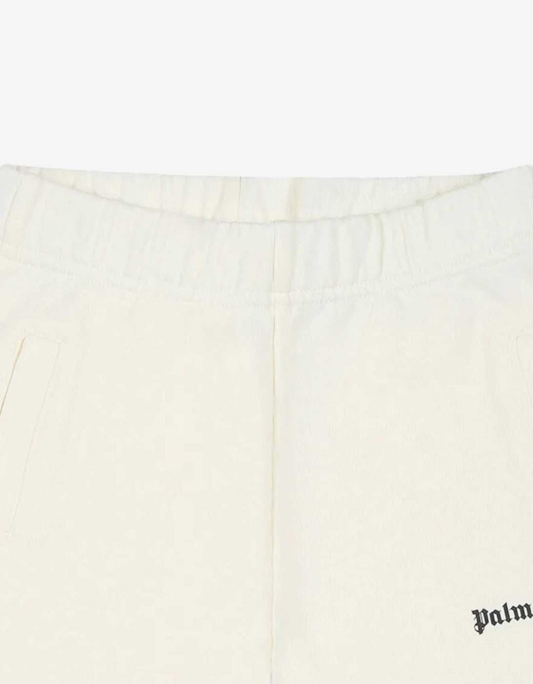 Baby Girls Logo Joggers in Ivory