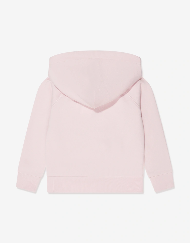 Girls Big Pony Hoodie in Pink