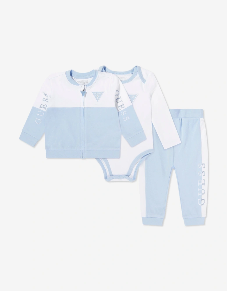 Baby Boys Tracksuit Set in Blue
