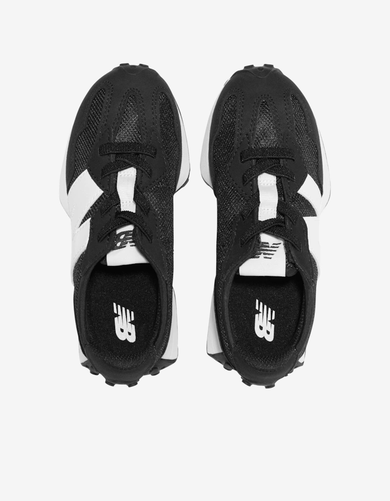 Kids 327 Trainers in Black