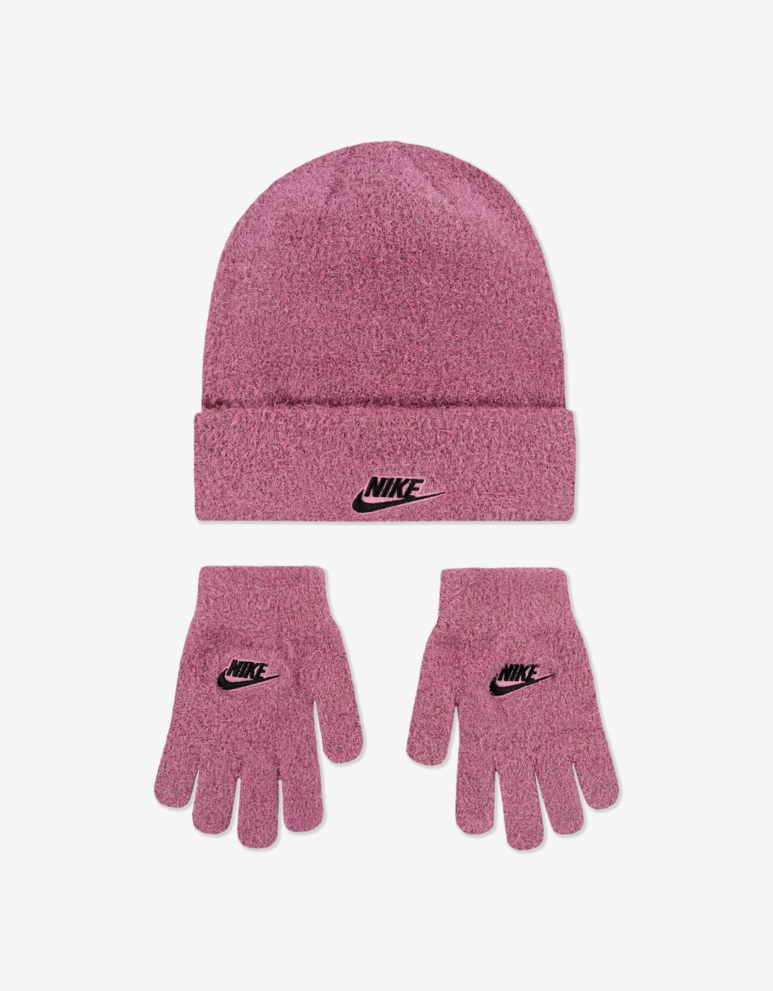 Girls Twinkle Cozy Apex 2 Piece Beanie Set in Pink, 5 of 4