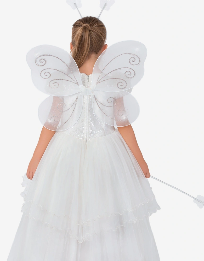 Girls Fairy Costume in White