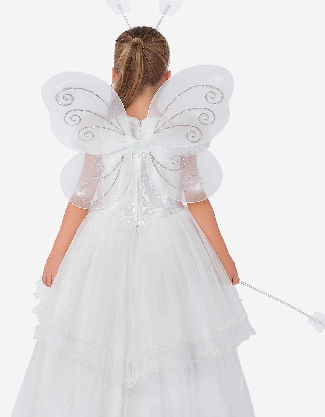 Girls Fairy Costume in White