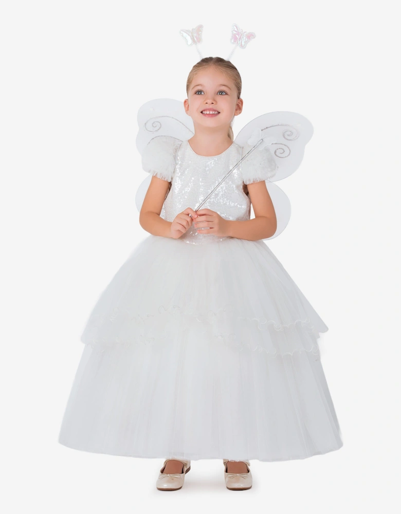 Girls Fairy Costume in White