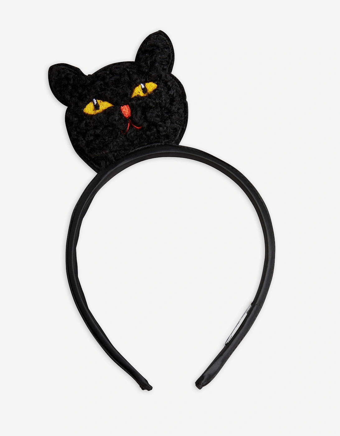 Mini Rodini Mini Rodini Girls Fluffy Cat Headband in Black