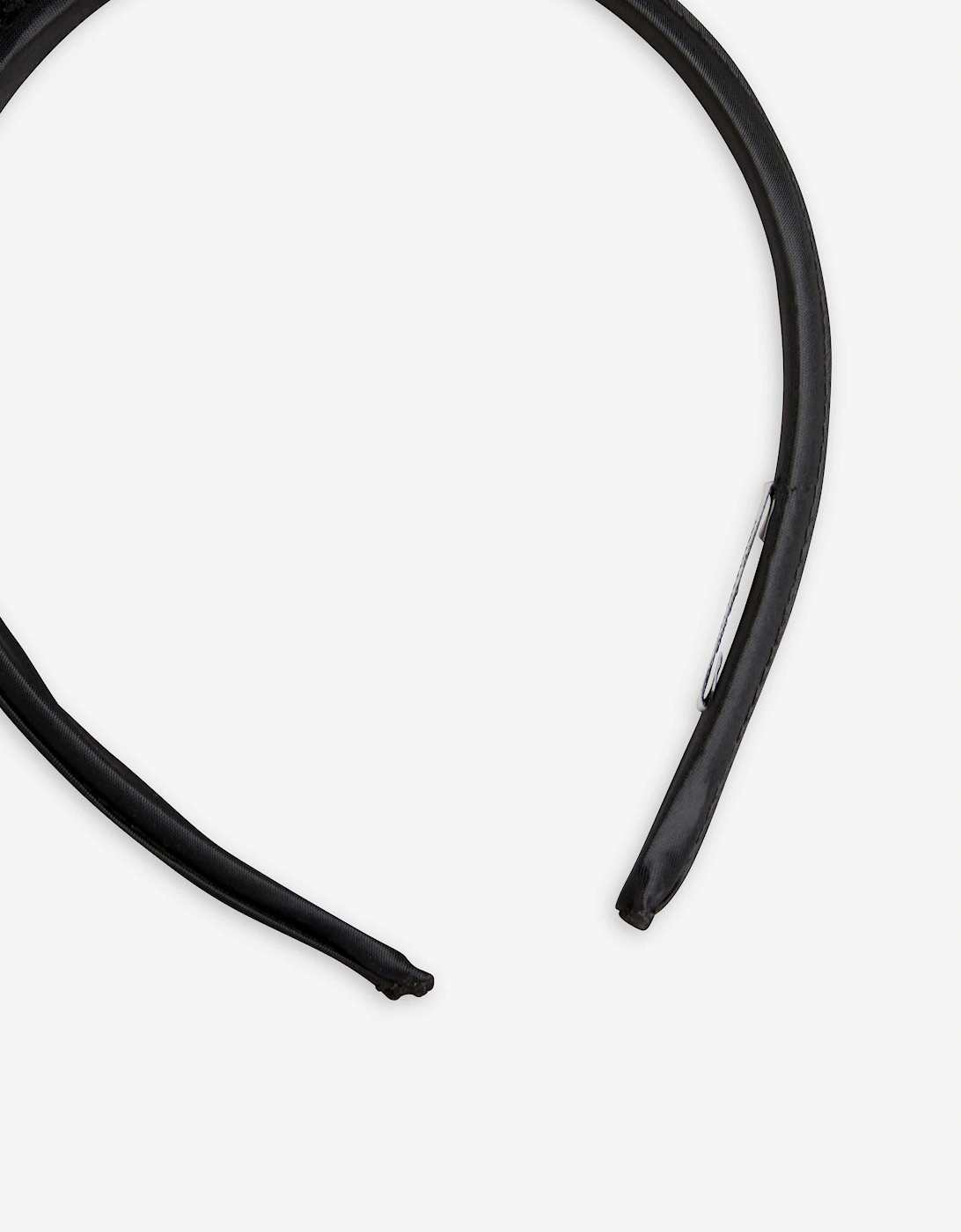 Girls Fluffy Cat Headband in Black