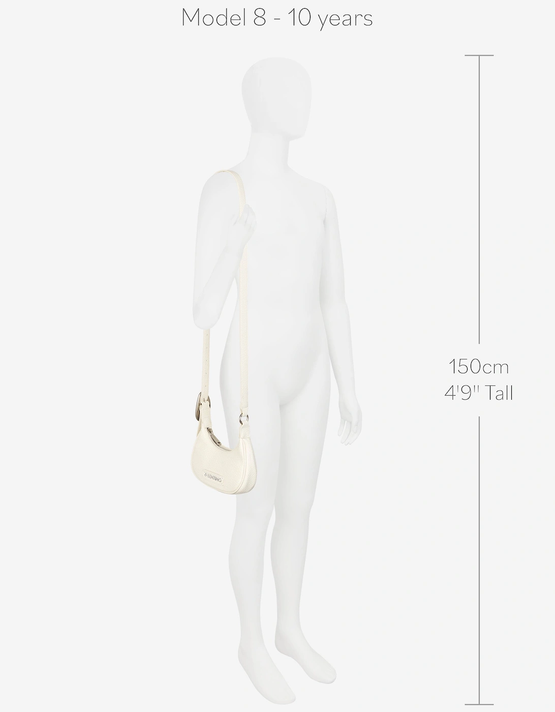Willowy Re Shoulder Bag in Ivory (16.5cm)
