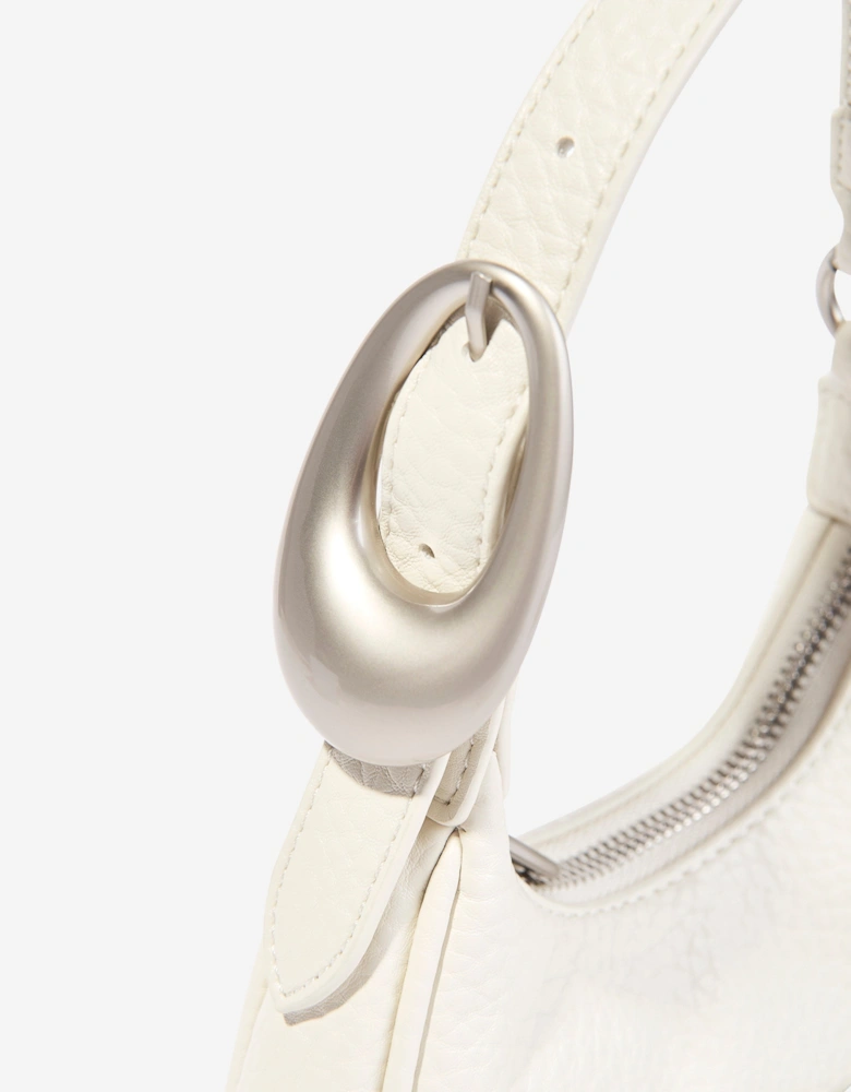 Willowy Re Shoulder Bag in Ivory (16.5cm)