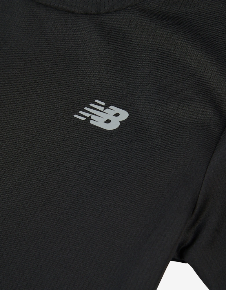 Boys Athletic T-Shirt in Black
