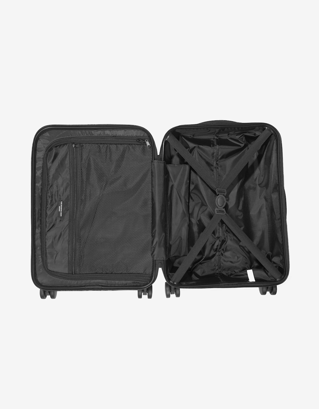 Explorer Small Size Carry On Suitcase in Black (50cm)