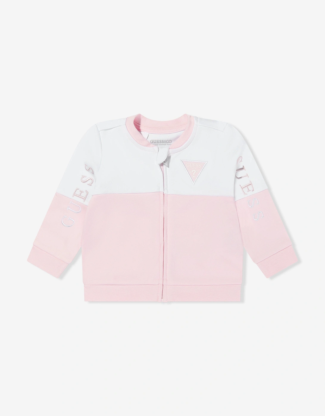 Baby Girls Tracksuit Set in Pink