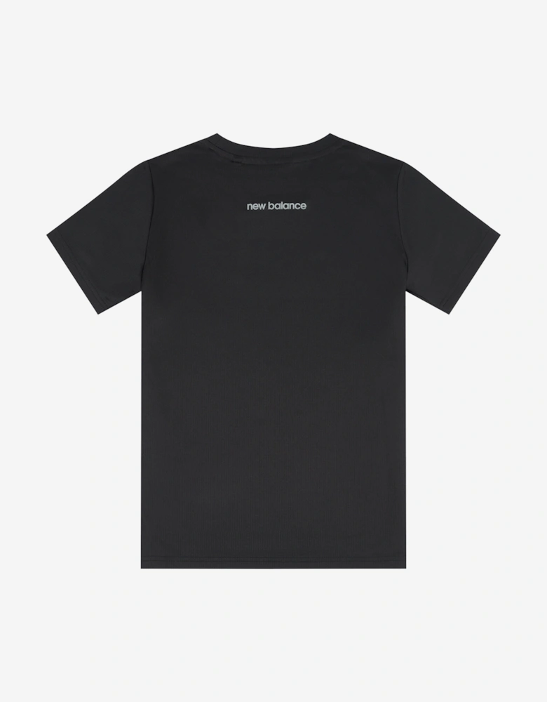 Boys Athletic T-Shirt in Black