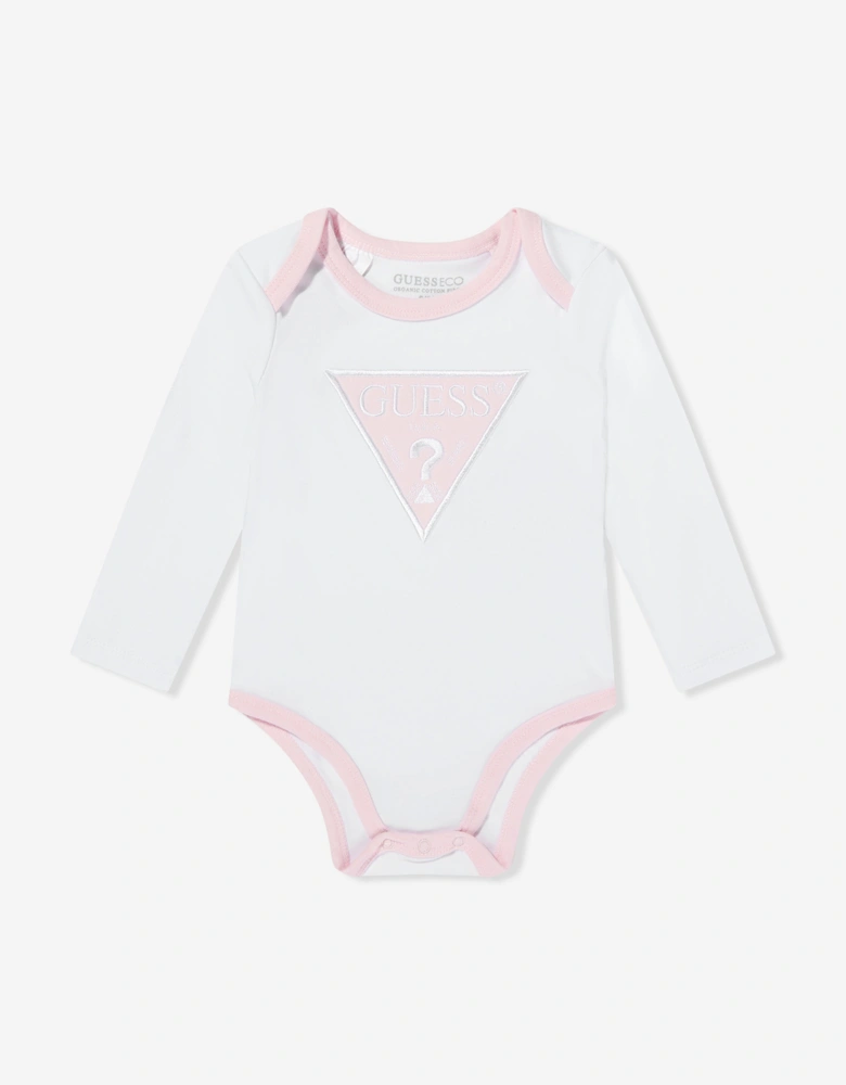 Baby Girls Tracksuit Set in Pink