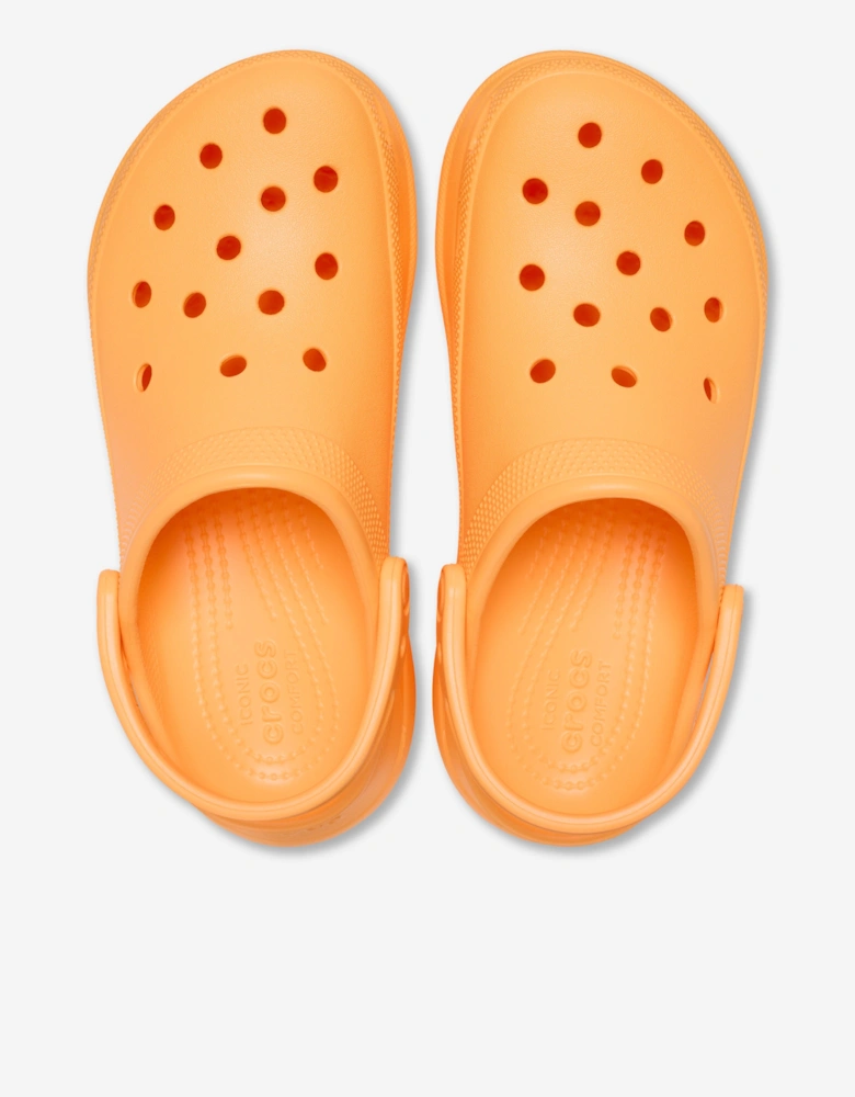 Girls Bae Clog in Orange