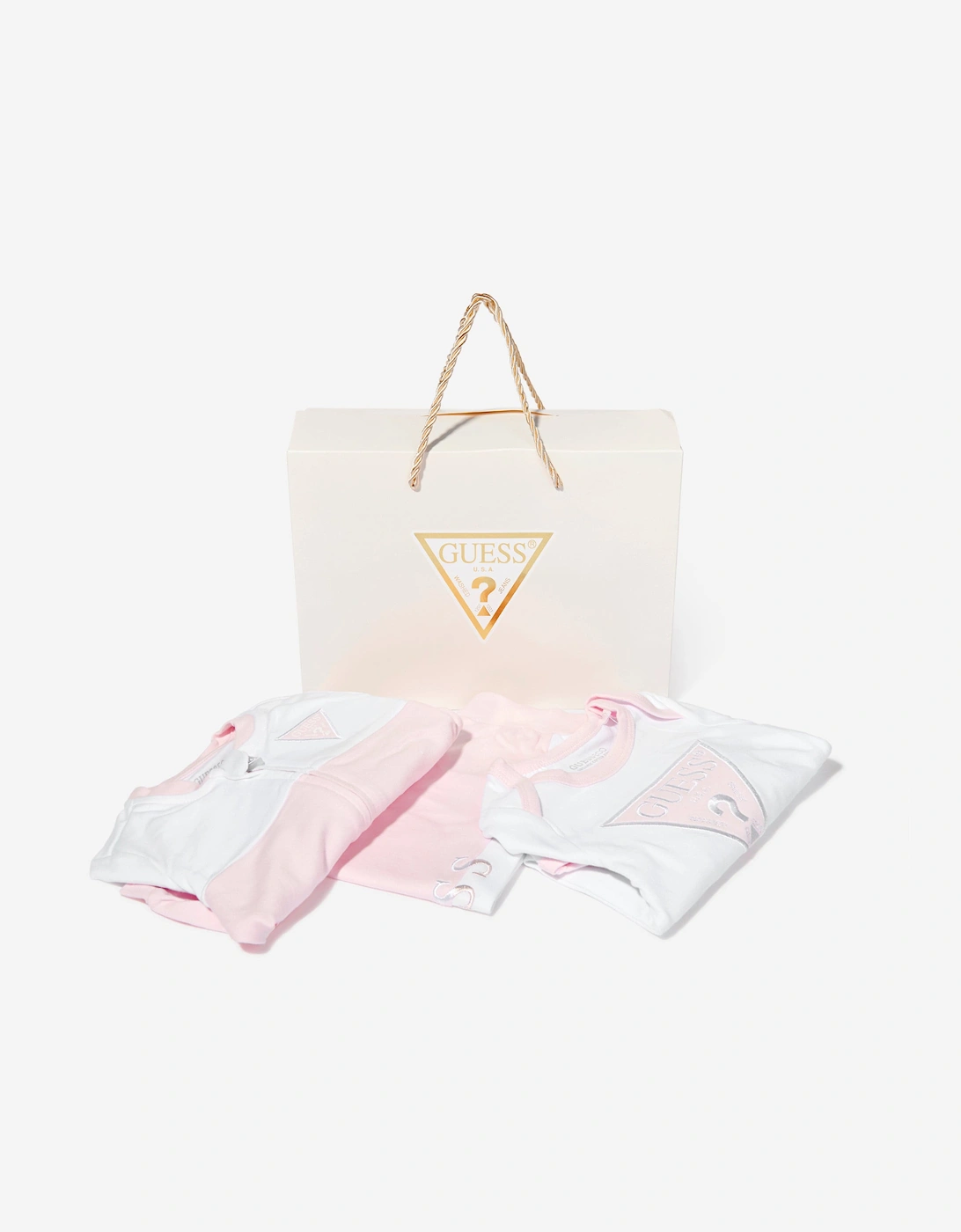 Baby Girls Tracksuit Set in Pink