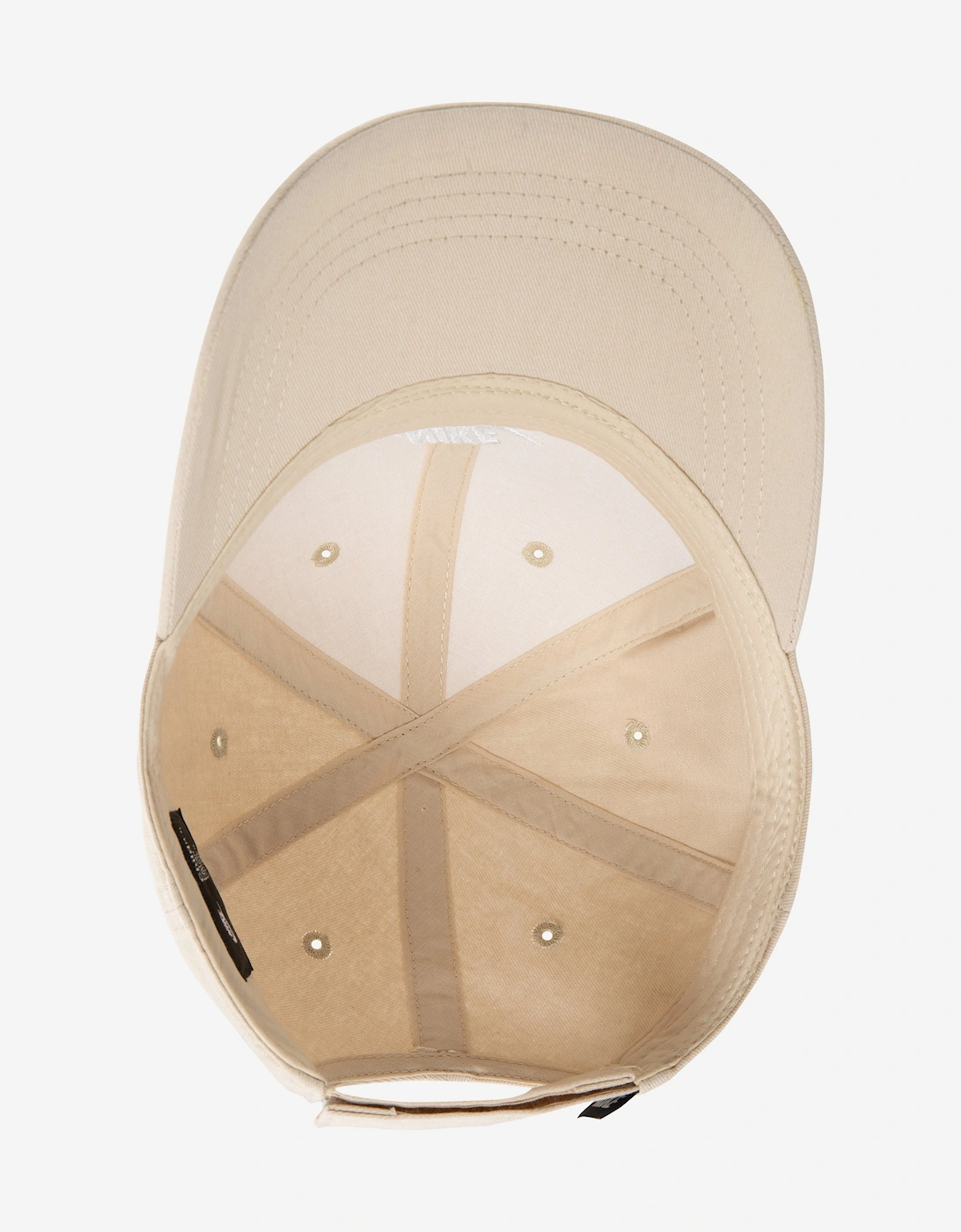 Kids Futura Curve Brim Cap in Beige