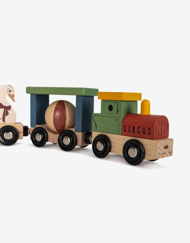 Wooden Animal Train in Multicolour (49cm)