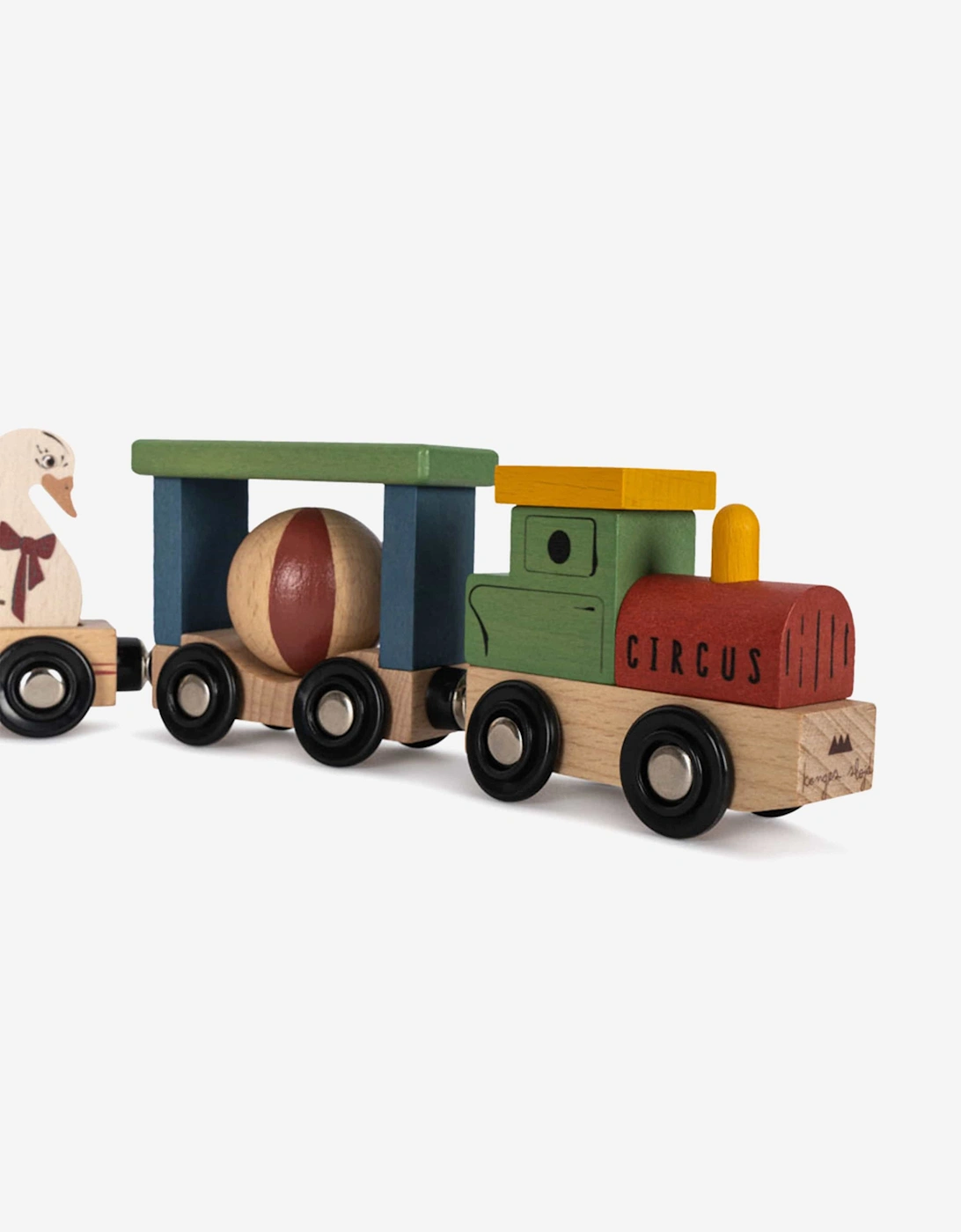 Wooden Animal Train in Multicolour (49cm)