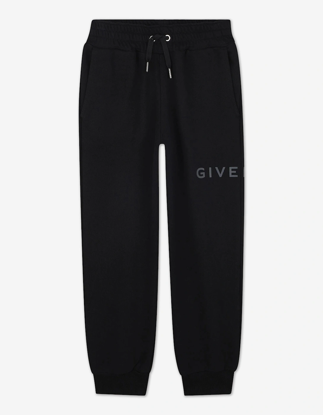 Kids Logo Print Joggers in Black, 5 of 4