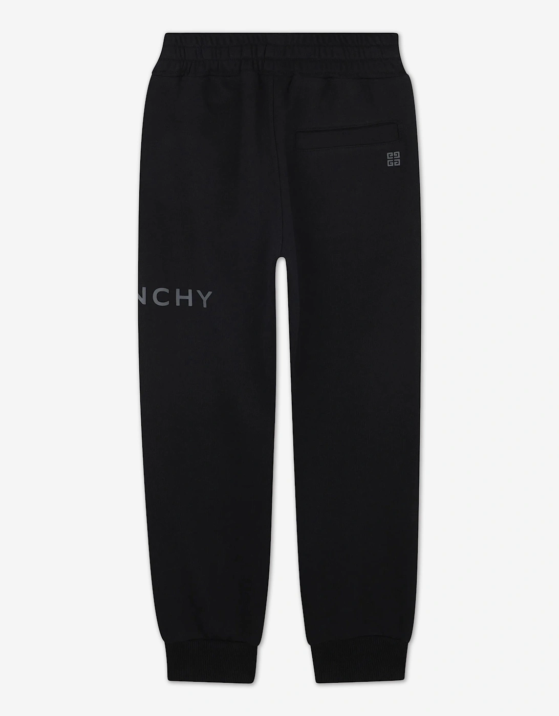Kids Logo Print Joggers in Black