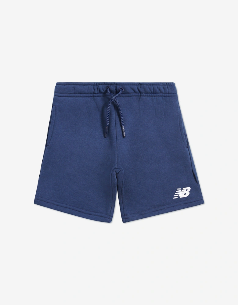 Boys Graphic NB FT Shorts in Navy