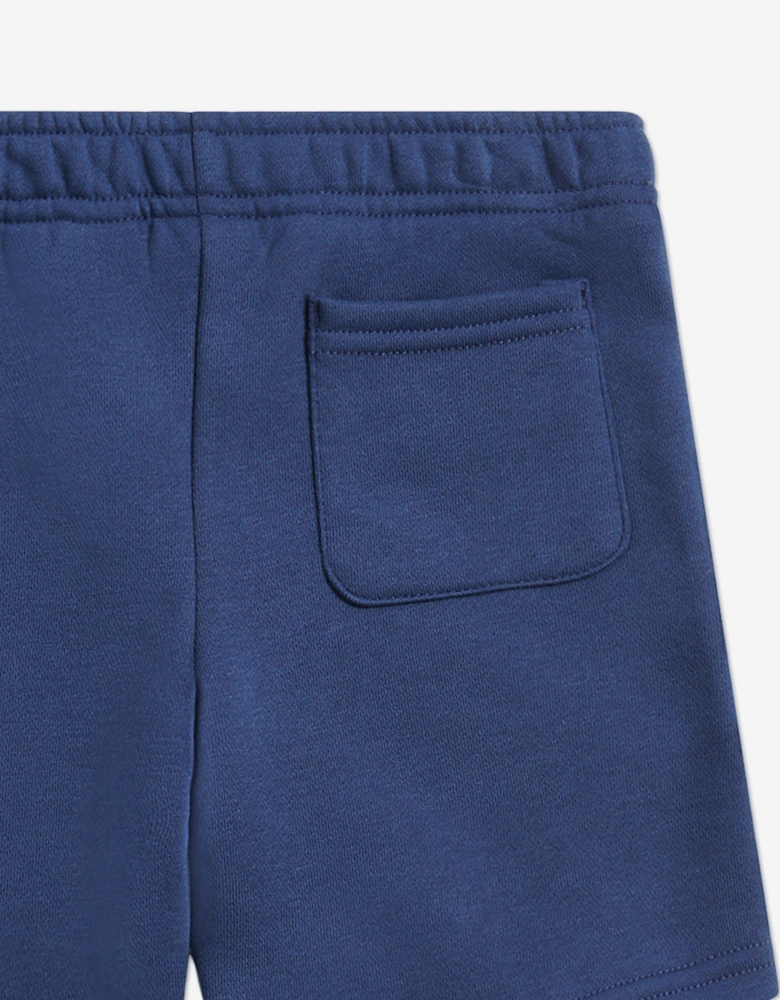 Boys Graphic NB FT Shorts in Navy