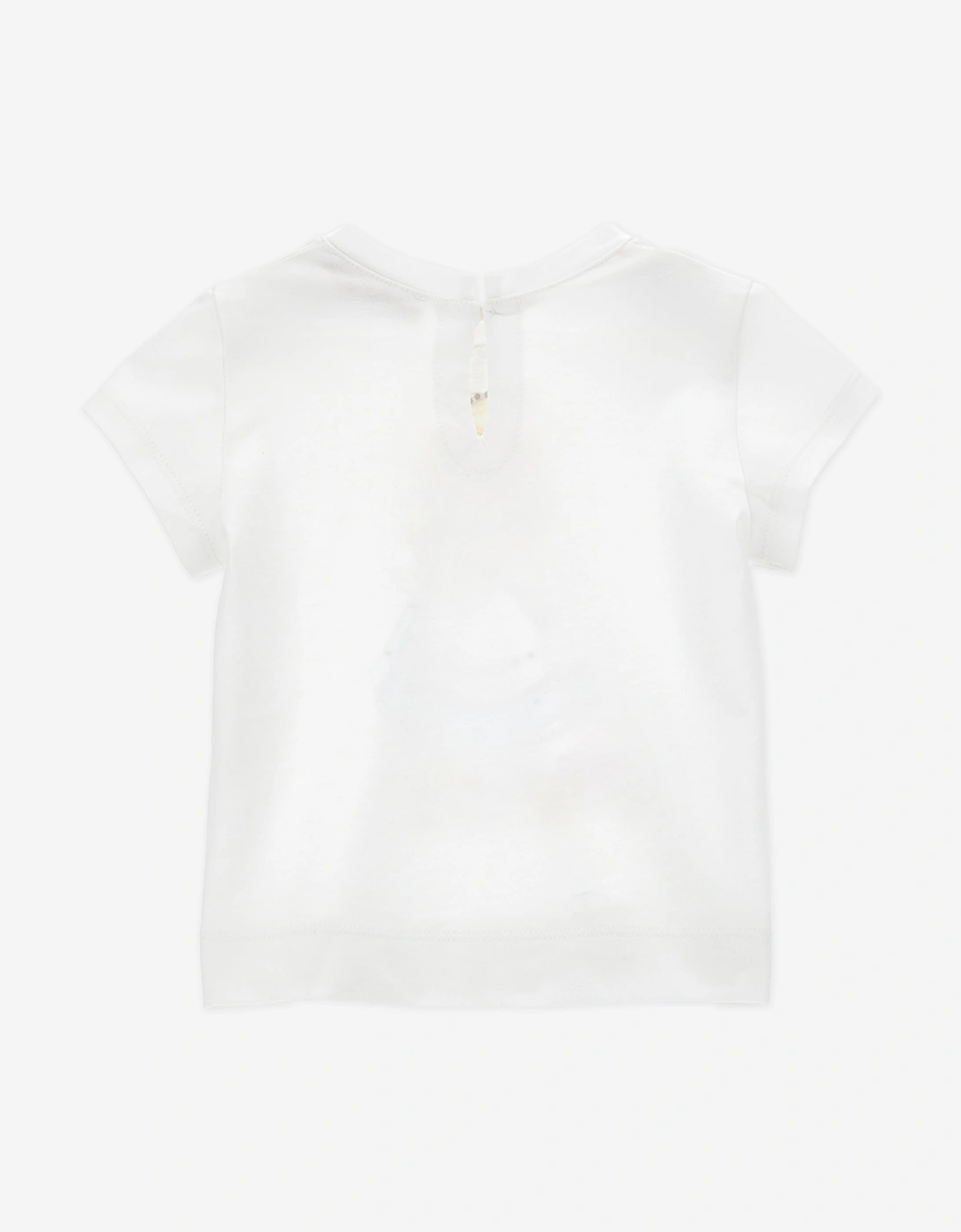 Baby Girls Alice In Wonderland T-Shirt in White