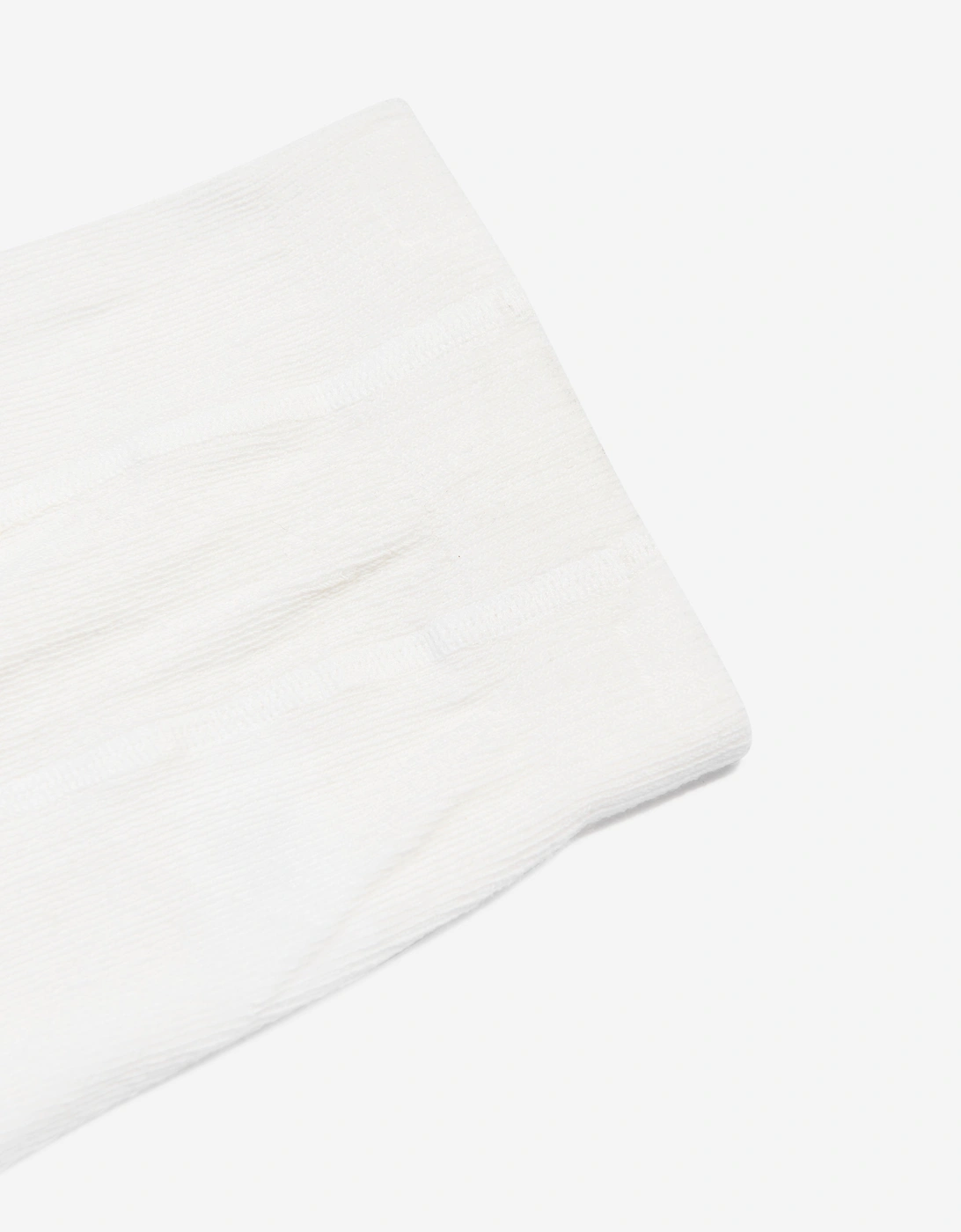Baby Girls Cotton Tights in White