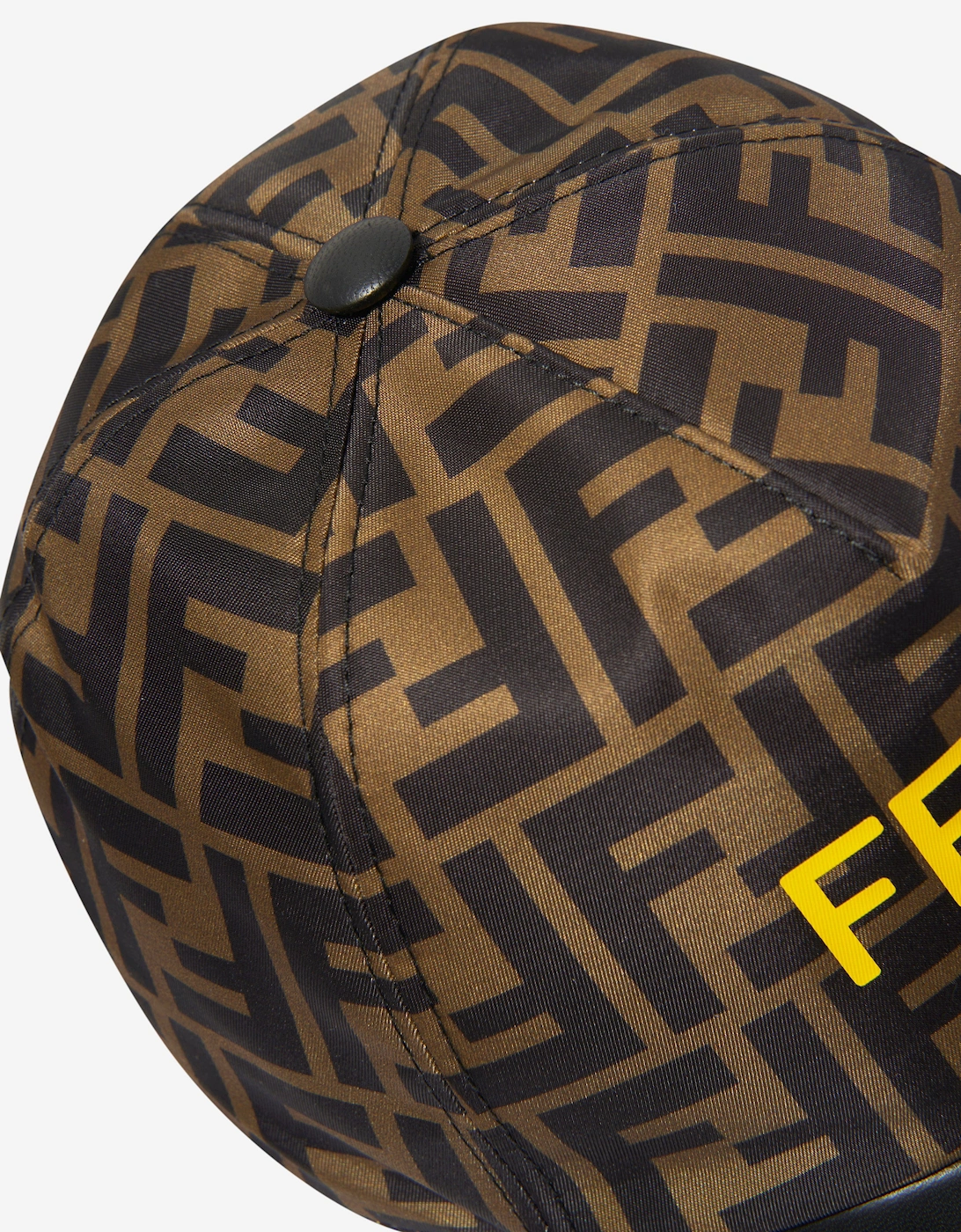Kids FF Logo Cap in Brown