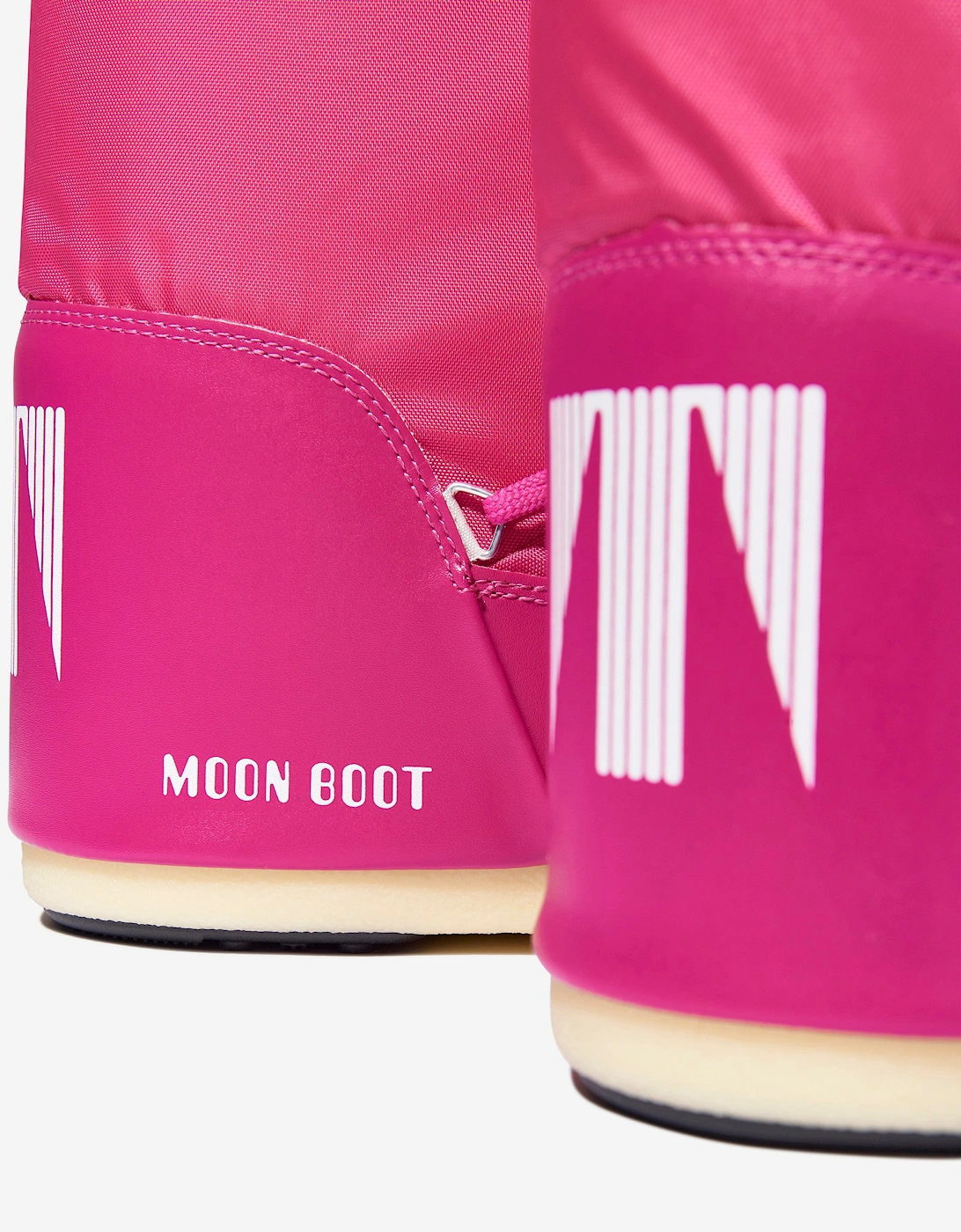 Moon Boot Girls Icon Nylon Snow Boots in Pink