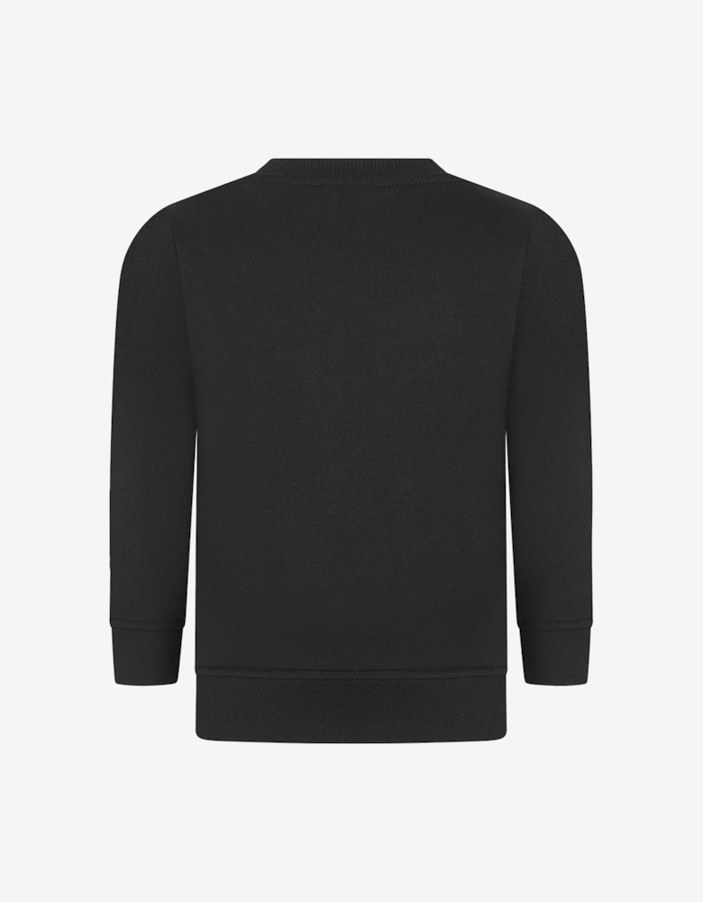 Boys Cotton Blend Logo Sweatshirt