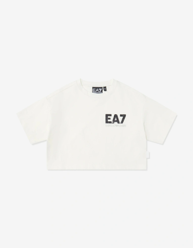 Girls Logo T-Shirt in White