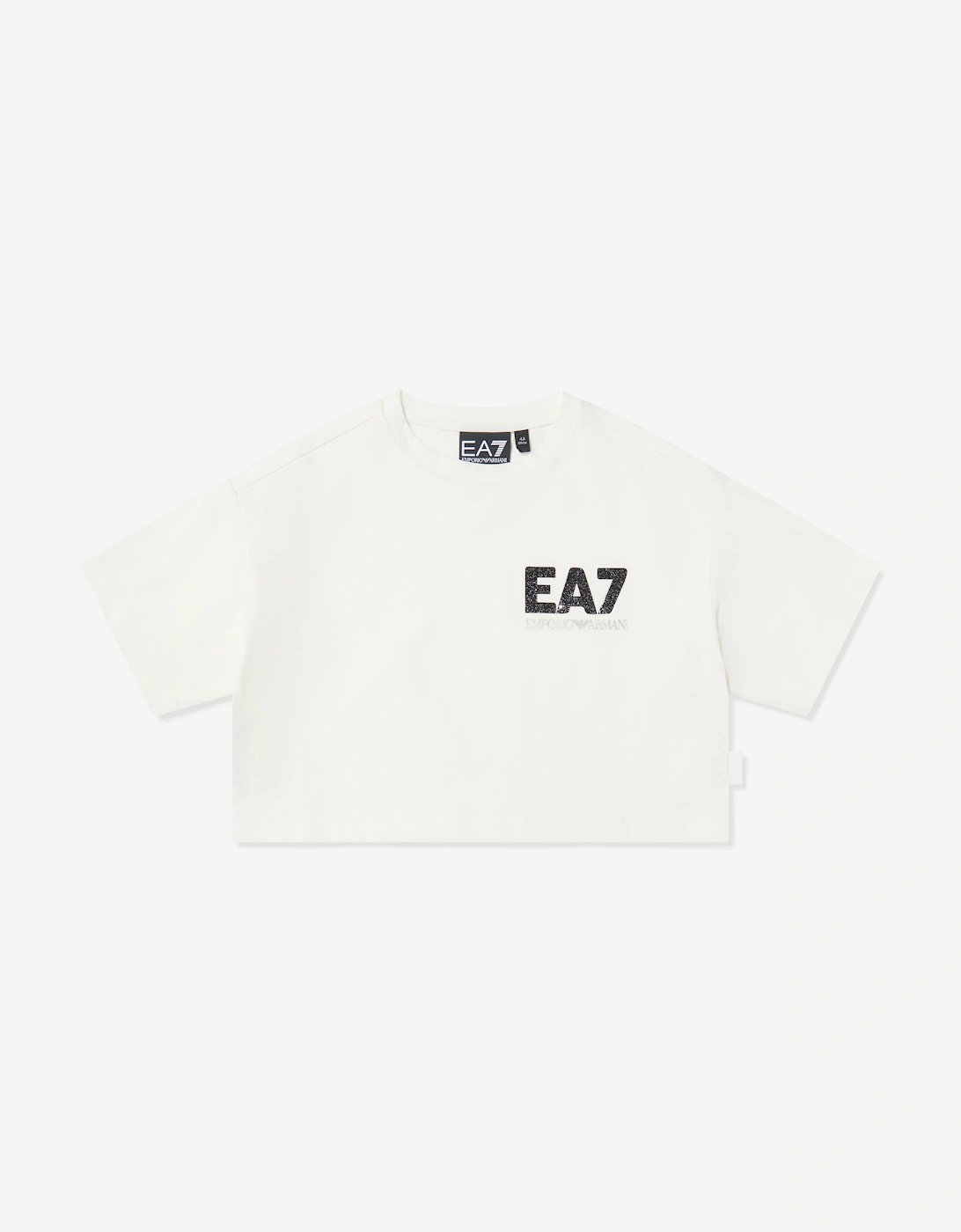 Girls Logo T-Shirt in White, 5 of 4