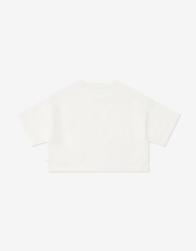 Girls Logo T-Shirt in White