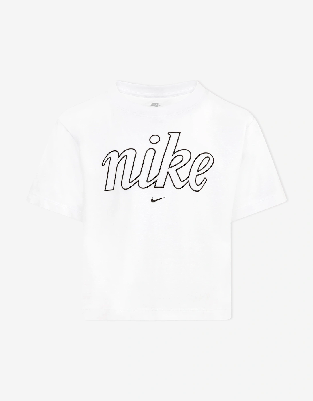 Girls GX Star Boxy T-Shirt in White, 5 of 4
