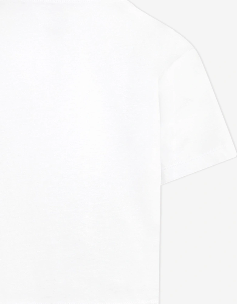 Girls GX Star Boxy T-Shirt in White