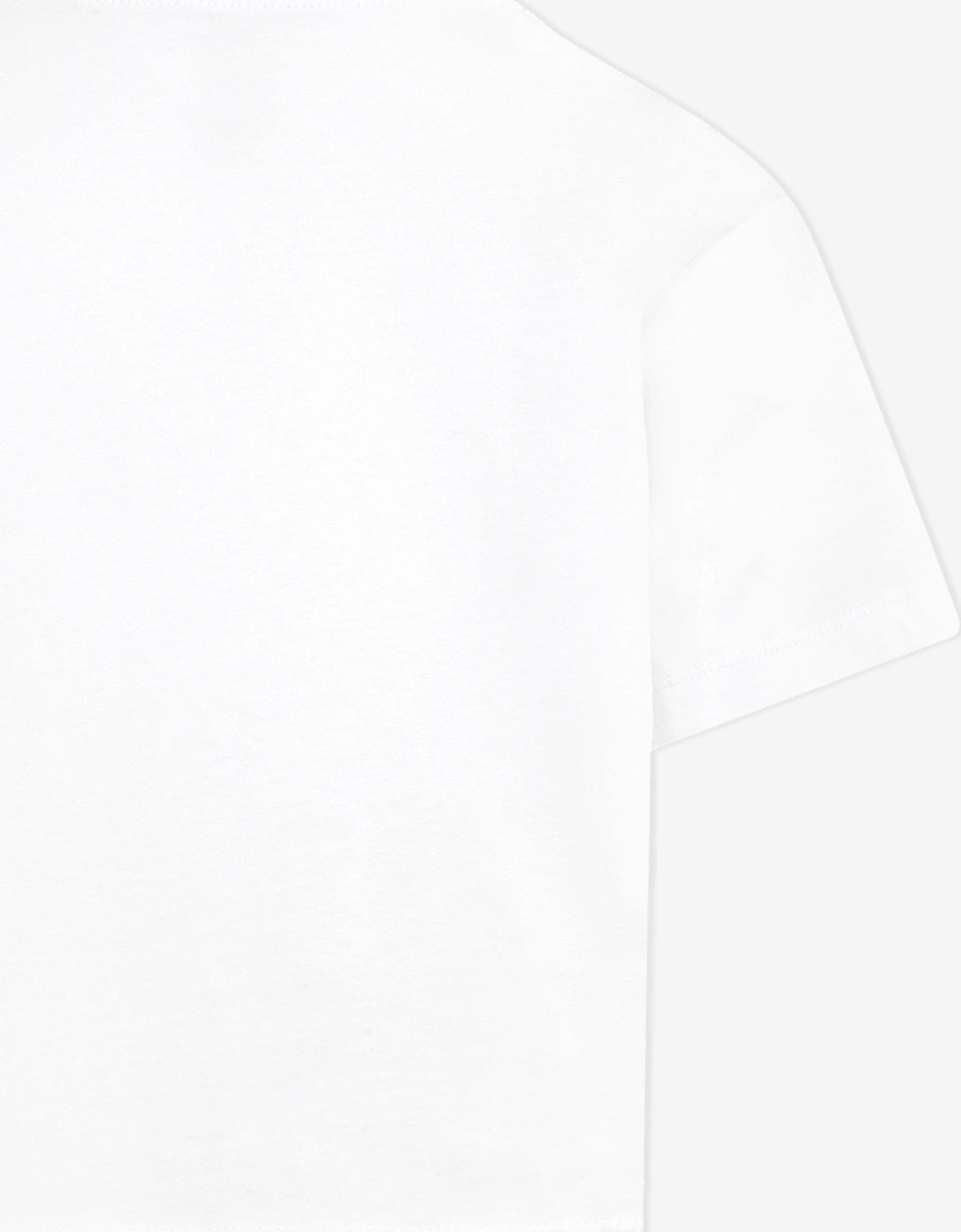 Girls GX Star Boxy T-Shirt in White