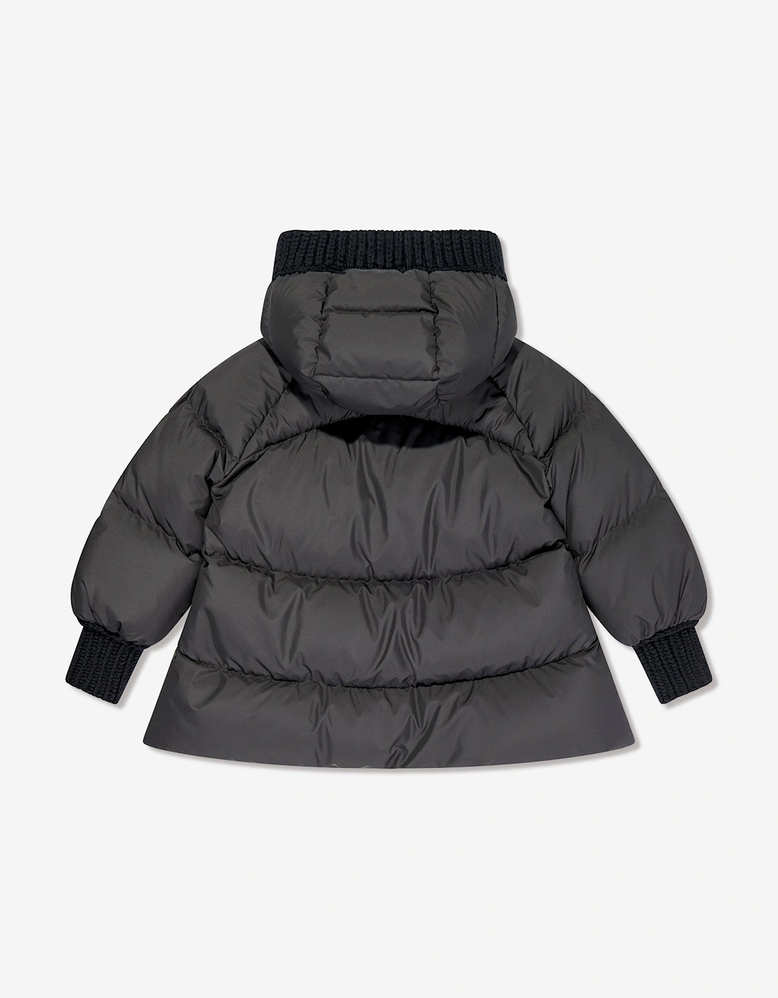 Enfant Girls Down Padded Ronda Jacket in Black