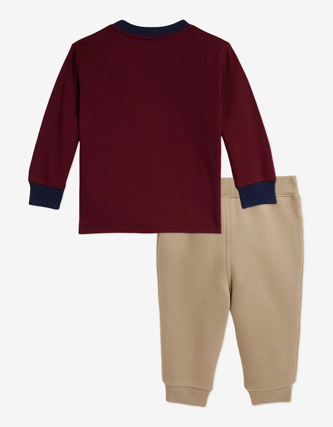 Baby Boys Polo Bear Tracksuit in Red