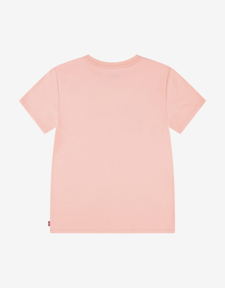 Girls Hot Air Balloon Batwing T-Shirt in Pink