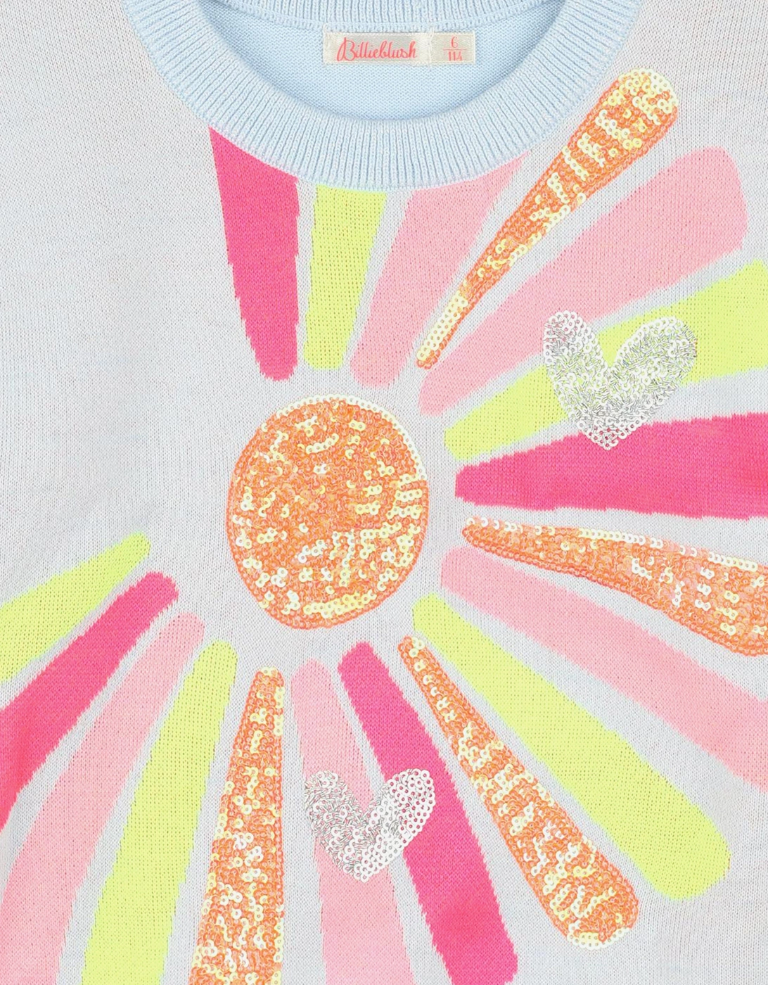 Billieblush Girls Knitted Tank Top in Blue
