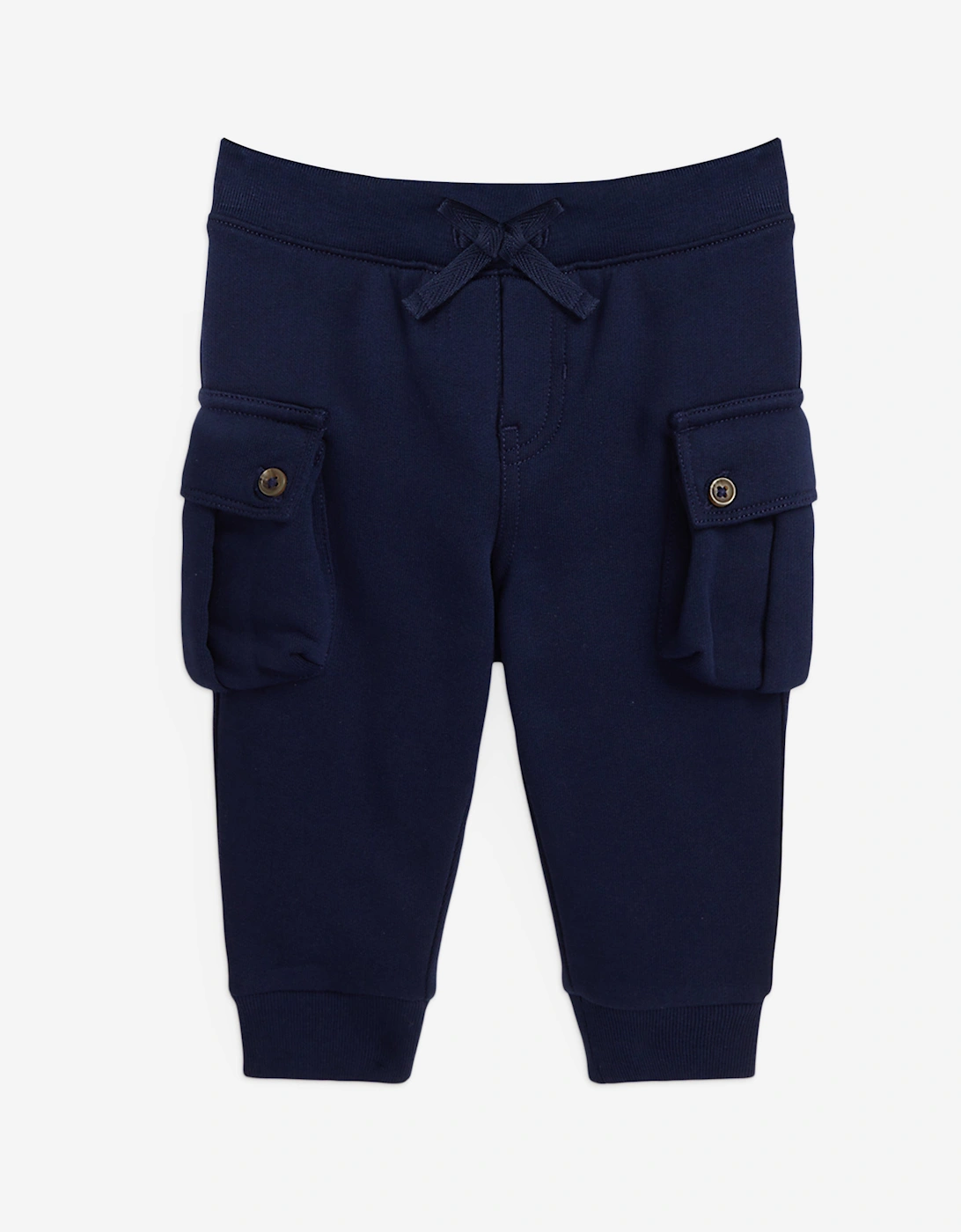 Baby Boys Polo Trouser Set in Navy