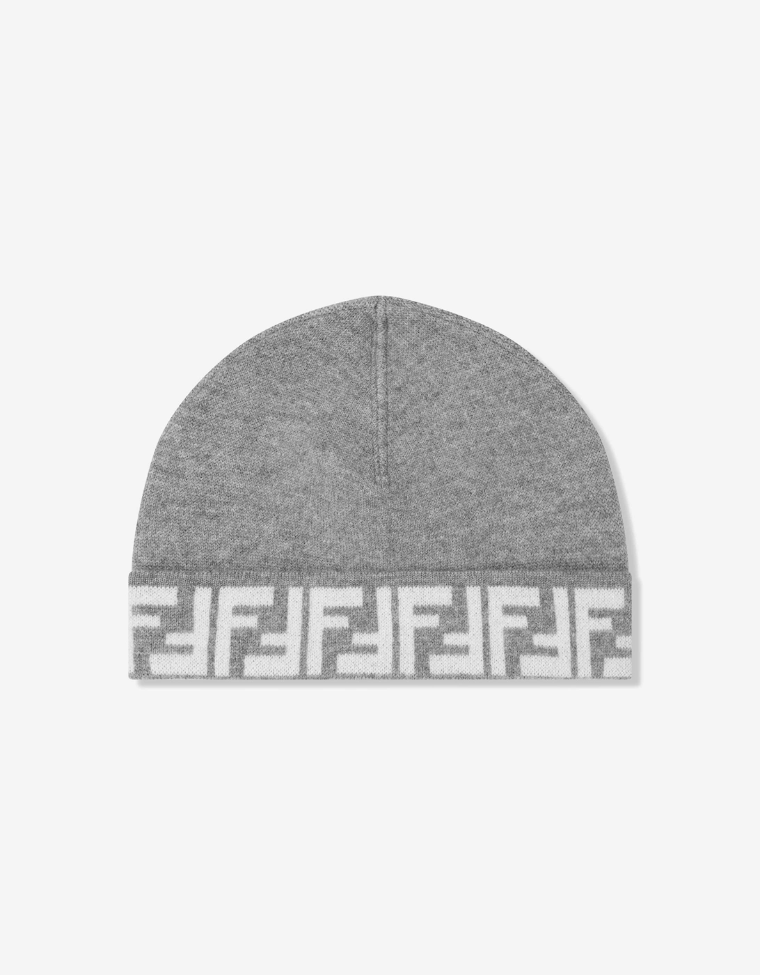 Kids FF Logo Reversible Beanie in Grey, 5 of 4